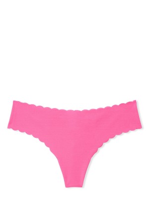 Almost Nude Victoria's Secret Sexy Illusions by Victorias Secret No Show Thong Knickers | RWO-289063