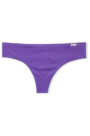 Amber Clay Victoria's Secret Seamless Thong Knickers | WKX-325947