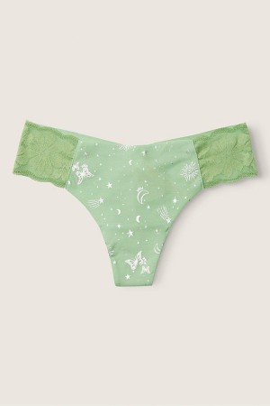 Arctic Ice Blue Victoria's Secret No-Show No Show Thong Knickers | CMX-359271