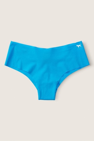 Arctic Ice Blur Blue Victoria's Secret No-Show No Show Cheeky Knickers | DUO-098563