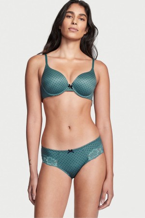 Black Butterflies Victoria's Secret Body by Victoria Smooth Full Cup Push Up Bra | GSU-125408