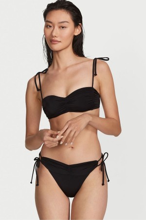 Black Shine Victoria's Secret Bikini Top | ANV-350847