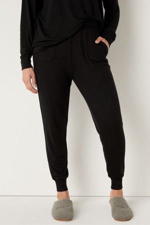 Black Victoria's Secret Cosy Pyjama Bottoms | LSM-862094