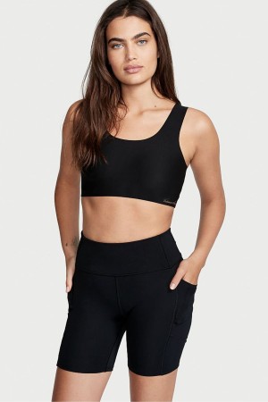 Black Victoria's Secret High Waist Cycling Short | ZWB-527690