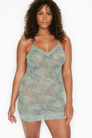 Black Victoria's Secret Lace Slip Dress | NHZ-651894