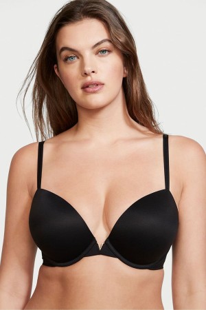 Black Victoria's Secret Love Cloud Smooth Bra | JSA-124653