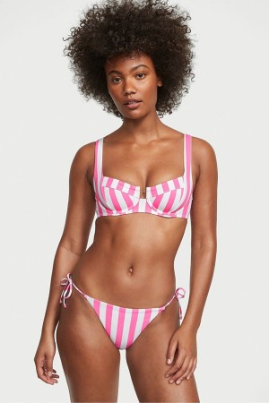 Black Victoria's Secret Swim Bikini Top | NLC-450619