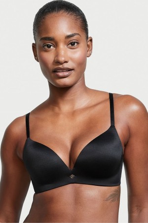 Black Victoria's Secret Very Sexy Add 2 Cups Non Wired Push Up Bra | AWB-978530