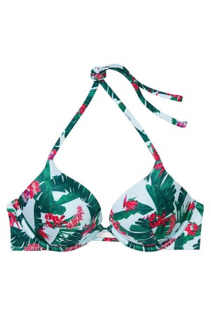 Blue Palm Victoria's Secret Swim Bikini Top | XUI-764291