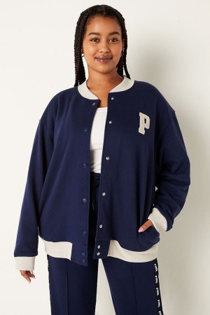 Blue Victoria's Secret Varsity Jacket | CWT-960415