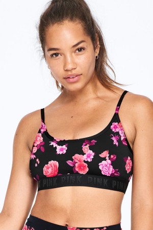 Chalk Rose Victoria's Secret Ultimate Scoop Lightly Lined Sports Bra | HKS-367985