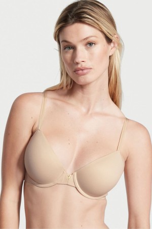 Champagne Nude Victoria's Secret Love Cloud Smooth Bra | HGR-758934