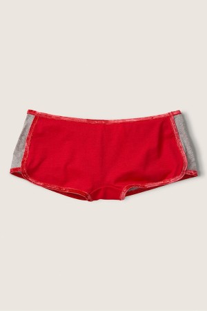 Dahlia Script Logo Victoria's Secret Cotton Short Knicker | JUP-547831