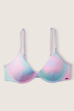 Dreamy Pink Victoria's Secret Crinkle Bikini Top | MIH-047195