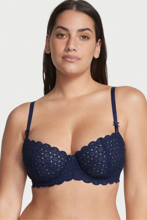 Ensign Victoria's Secret Dream Angels Broderie Scalloped Trim Bra | QAC-872903