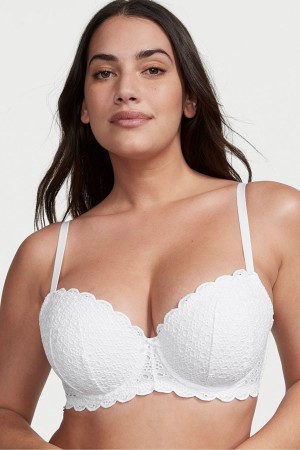 Ensign Victoria's Secret Dream Angels Broderie Scalloped Trim Bra | JPO-580641