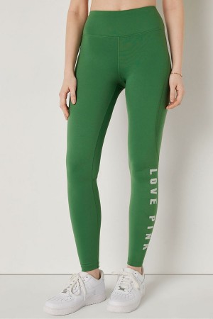 Forest Pine Green Victoria's Secret Period High Waist Full Length Legging | TZY-630857