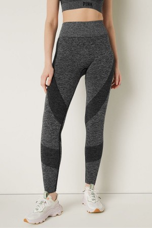 Grey Oasis Marl Victoria's Secret Seamless High Waist Legging | ZLA-634218