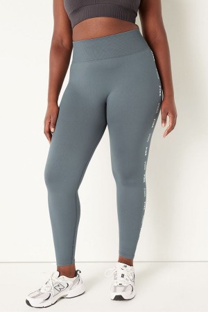 Grey Victoria's Secret Seamless High Waist Full Length Legging | PZR-517428