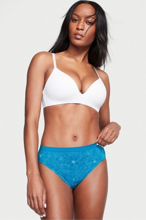 High Dive Blue Victoria's Secret No Show Seamless Bikini Knickers | XVG-502798