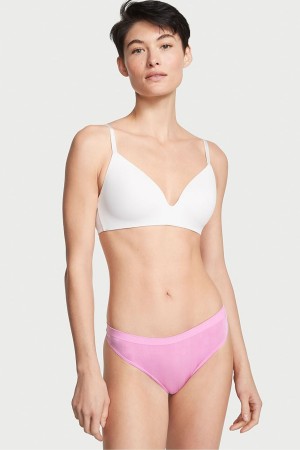 Lilac Chiffon Purple Victoria's Secret Seamless Thong | ZNK-809273