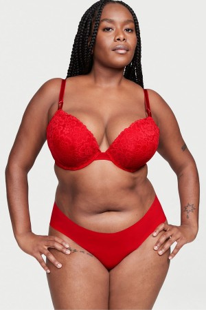 Lipstick Red Victoria's Secret Smooth No Show Cheeky Knickers | MCR-964173