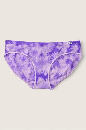 Misty Lilac Tie Dye Victoria's Secret Seamless Bikini Knicker | TMC-538916