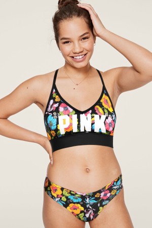 Neon Bubble Empower Each Other Victoria's Secret Lightly Lined Low Impact Sports Bra | JNY-309581