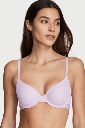 Perfume Purple Victoria's Secret The T-Shirt Lightly Lined Demi Bra | UZN-078639