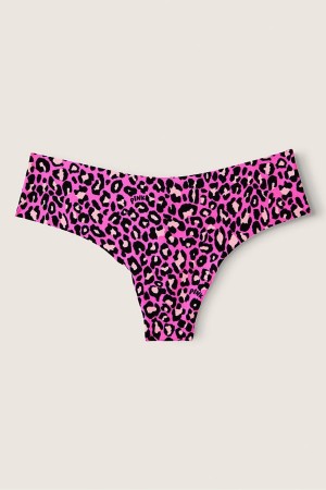 Pink Leo Victoria's Secret No-Show No Show Thong Knickers | FDK-026574