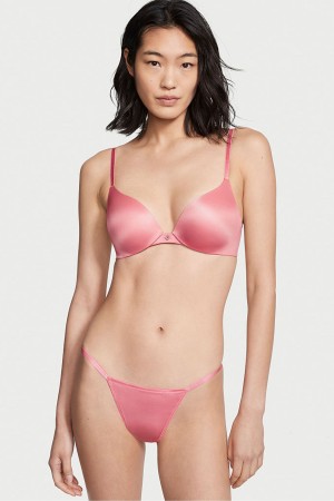 Pink Roses Victoria's Secret Very Sexy Smooth G String Knickers | PLG-649123