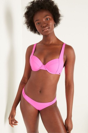 Pink Victoria's Secret Push Up Bikini Top | IVC-057946