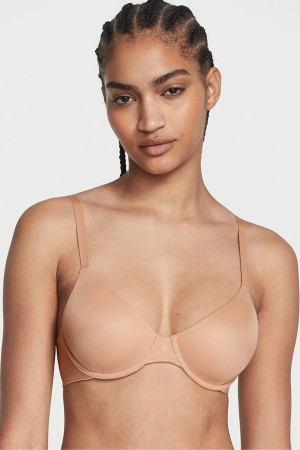 Praline Nude Victoria's Secret Sexy Illusions by Victorias Secret Angelight FullCoverage Smooth Bra | IFL-289537