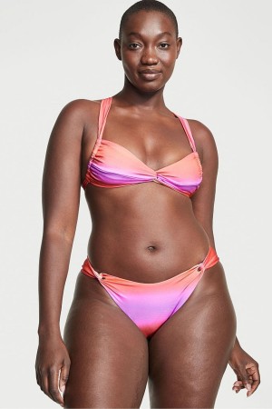 Purple Punch Victoria's Secret Twist Multiway Halterneck Bikini Top | FCB-537169