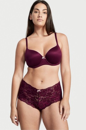 Red Victoria's Secret Body by Victoria Smooth Lightly Lined Demi Bra | PBZ-185630