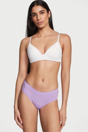 Secret Crush Purple Victoria's Secret Seamless Hipster Knickers | PFX-190543