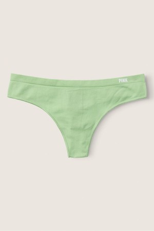 Soft Jade Victoria's Secret Seamless Thong Knicker | GHI-710463