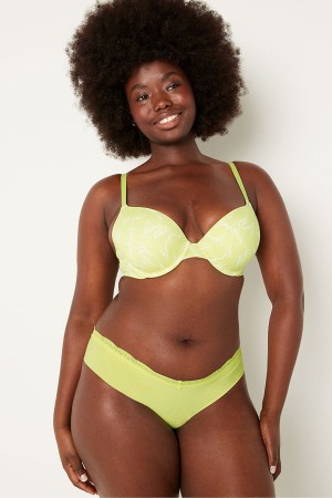 Spring Green Victoria's Secret No-Show No Show Cheeky Knickers | XSP-107693