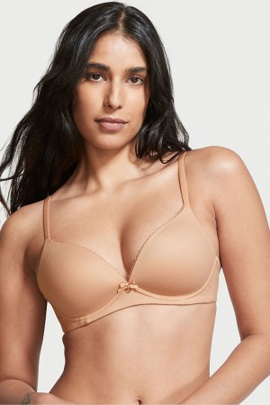 Toasted Sugar Nude Victoria's Secret Body by Victoria Smooth Lightly Lined Non Wired Bra | BME-628975