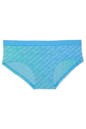 Tourmaline Blue Victoria's Secret Seamless Hipster Knickers | DHB-476925