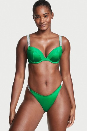 Verdant Green Victoria's Secret Bikini Top | QIB-310785