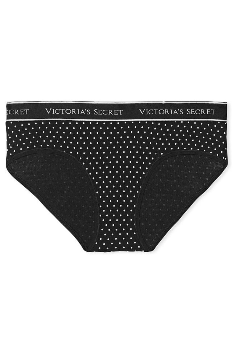 Academy Blue Victoria's Secret Stretch Cotton Stretch Cotton Logo Waist Hipster Knickers | YXJ-067953