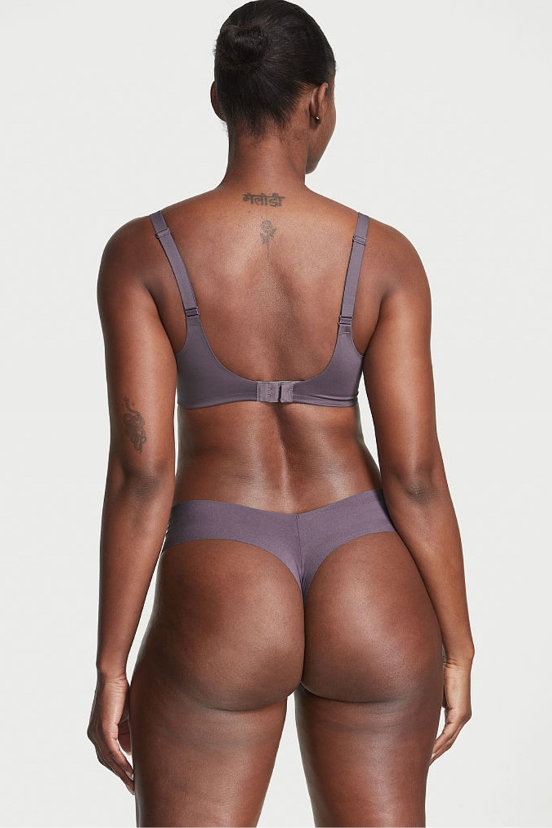 Almost Nude Victoria's Secret No Show Thong Knickers | UOI-213685