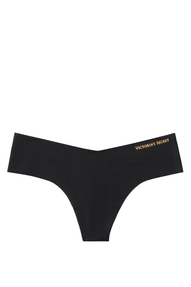 Almost Nude Victoria's Secret Sexy Illusions by Victorias Secret No Show Thong Knickers | YPC-149273