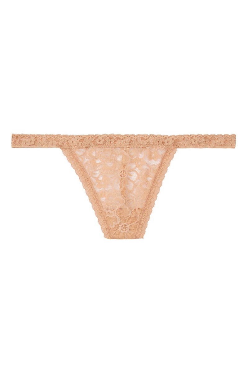 Almost Nude Victoria's Secret The Lacie Lace G String Knickers | IHU-352476