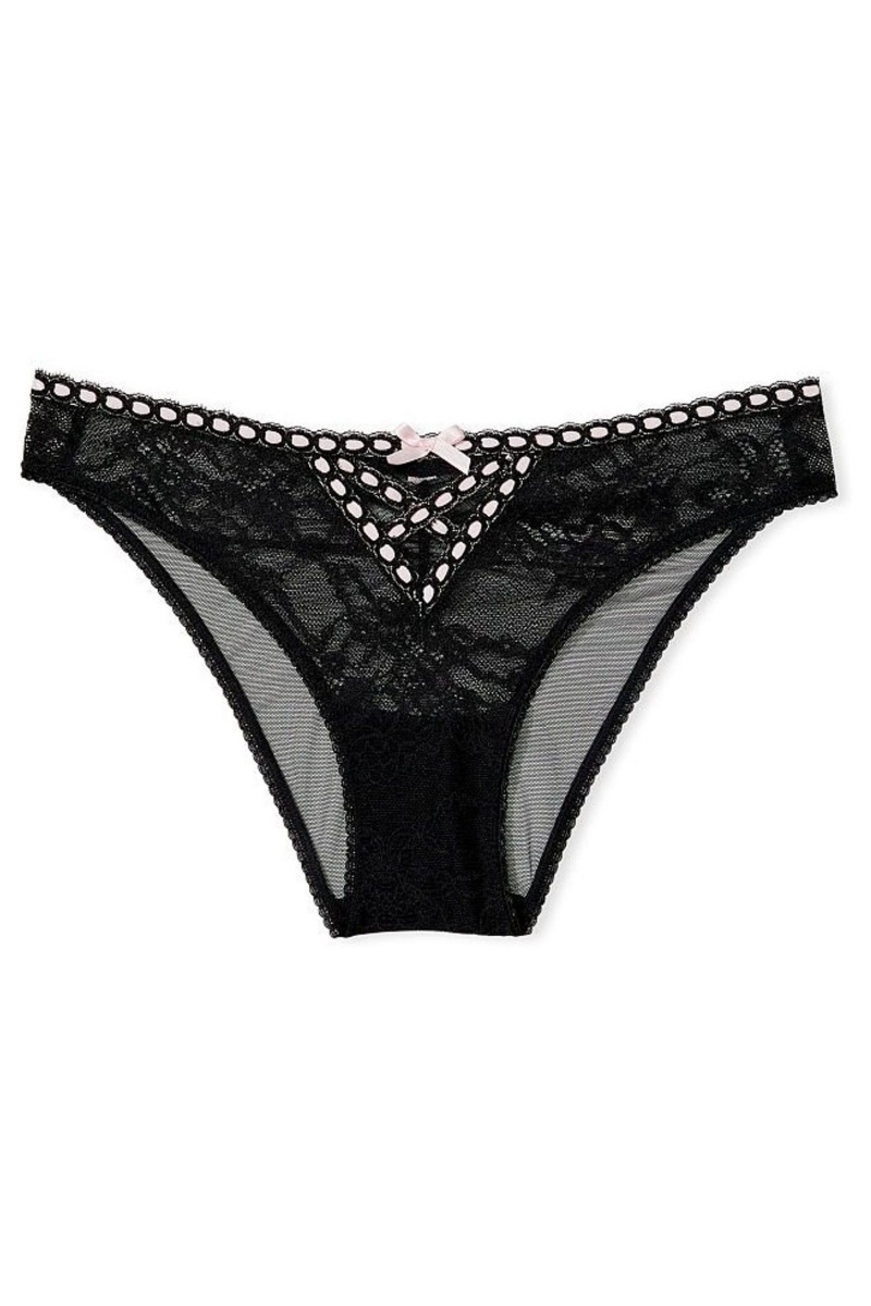 Angel Pink Victoria's Secret Dream Angels Lace Knickers | SPM-402168