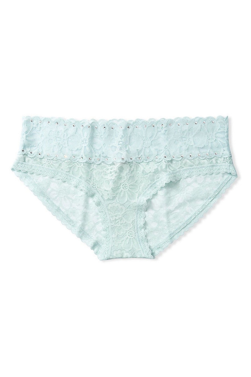 Apricot Frost Orange Victoria's Secret The Lacie Lace Hipster Knickers | QUL-586302