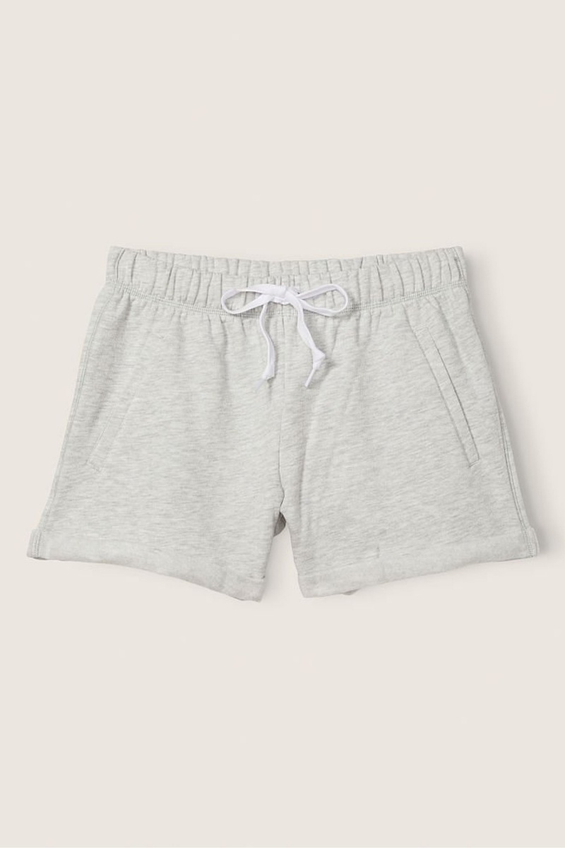 Arctic Ice With Brushed Logo Victoria's Secret Logo Lounge Short | YWA-623957