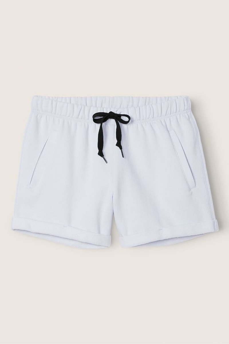 Arctic Ice With Brushed Logo Victoria's Secret Logo Lounge Short | YIE-640197