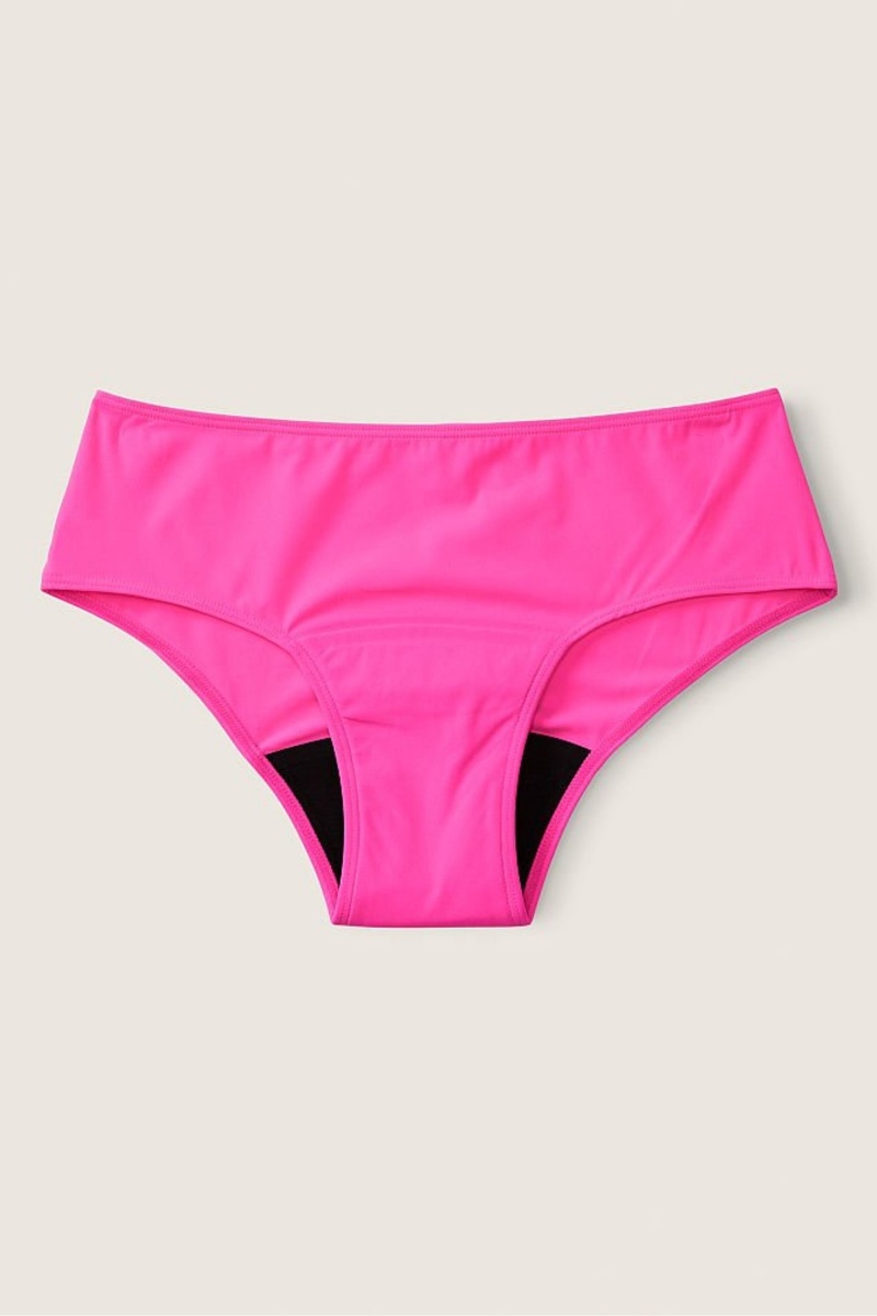 Atomic Pink Victoria's Secret Period Pants Period Hipster Knickers | SCG-987532